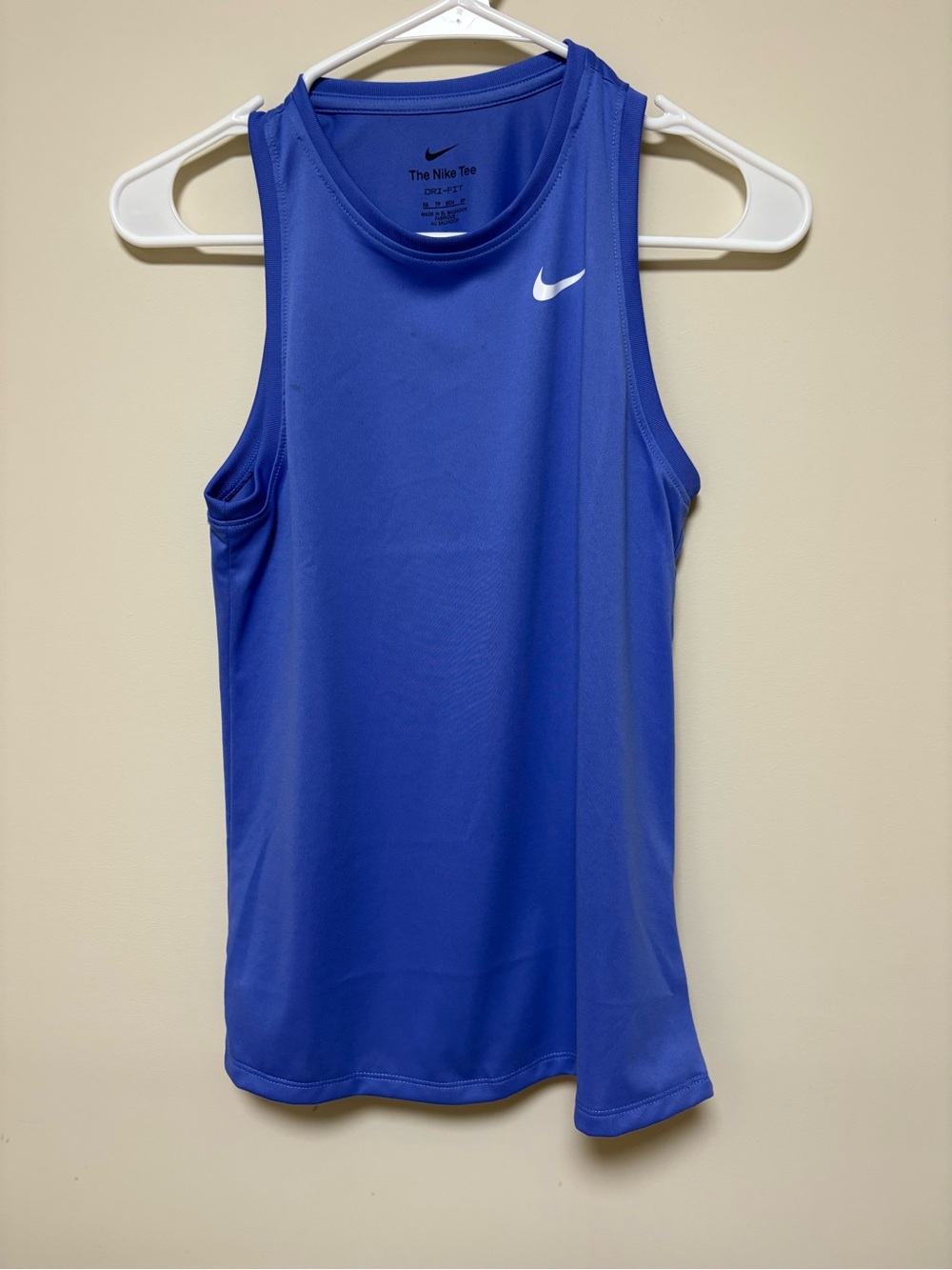 Nike Athletic Tank with White Swoosh